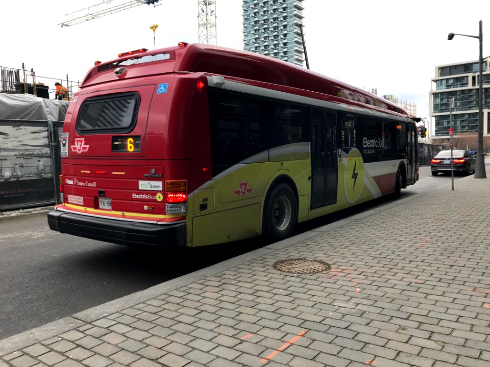 TTC Electric Bus 9364BK Vehicle 3732