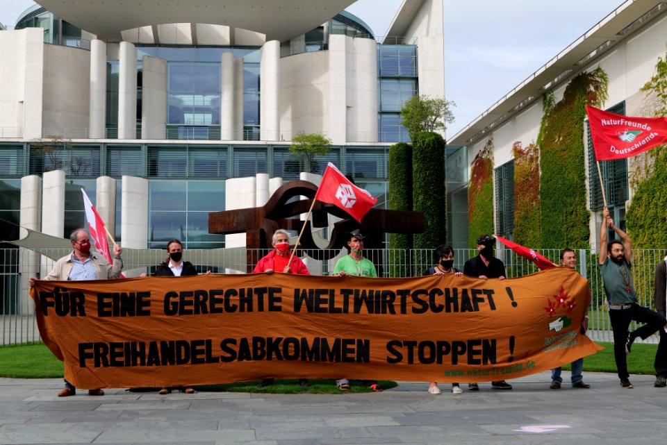 Trade agreement protest Berlin 2020-09-08 07