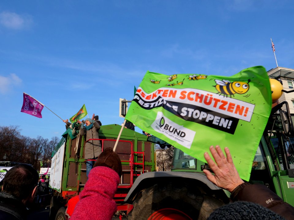 Tractor at the "Wir Haben Es Satt!" Demonstration 2019 99