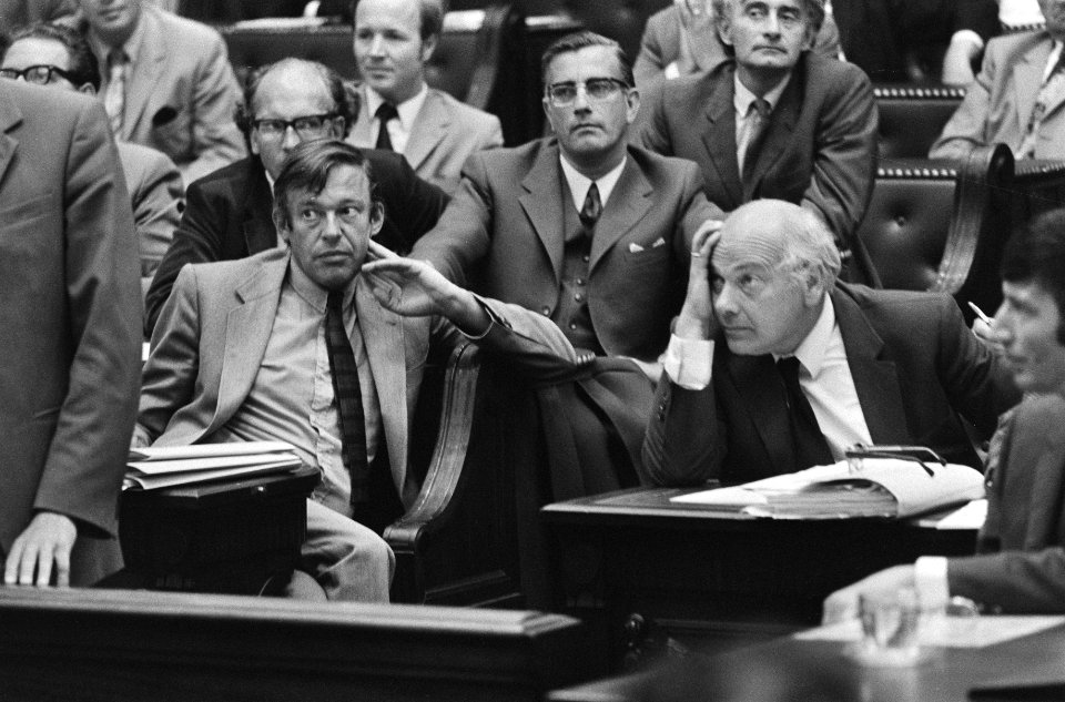 Tweede Kamer , premier Biesheuvel beantwoordt vragen fractievoorzitters, nr. 18…, Bestanddeelnr 924-7921
