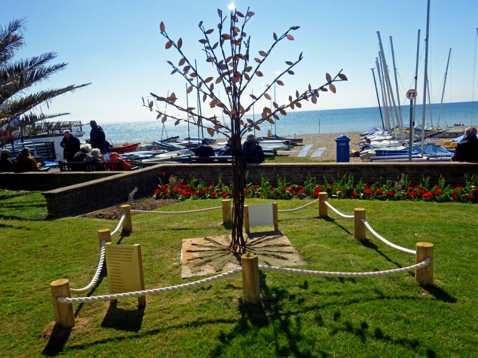 Tree of Hope memorial, Marina, Bexhill