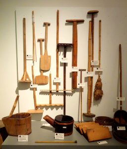 Various implements - Takara Sake Museum - Berkeley, CA - DSC04661