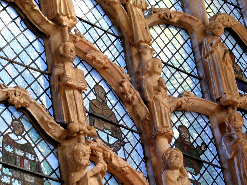 Tree of Jesse window, Dorchester Abbey 08