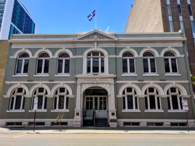 Trades Hall, Perth, December 2018 01