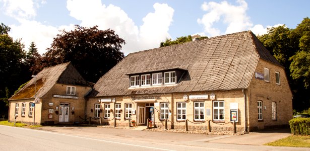 Traditional German Gasthof at the Danevirke Museum
