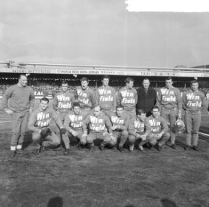 Vasas Gyor tegen DWS 1-0, elftal DWS, Bestanddeelnr 917-5268