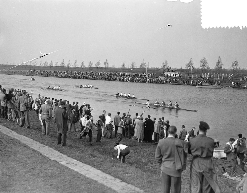 Varsity Amsterdam Rijnkanaal , finish oude vieren, Bestanddeelnr 907-1107