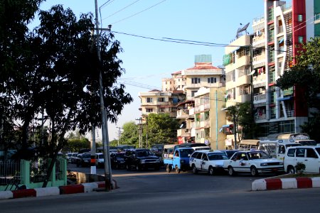 Traffic Jam in Yangon