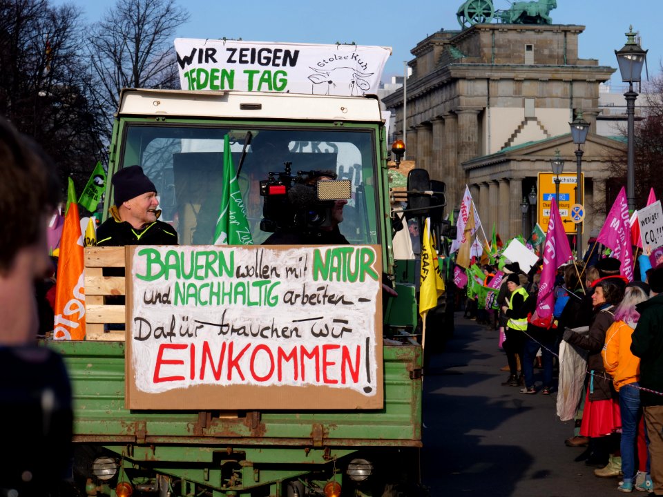 Tractor at the "Wir Haben Es Satt!" Demonstration 2019 71