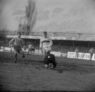 Vasas Gyor tegen DWS 1-0, Frans Geurtsen in actie, Bestanddeelnr 917-5262