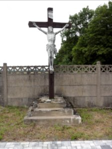 Vaucourt (M-et-M) croix de cimetière