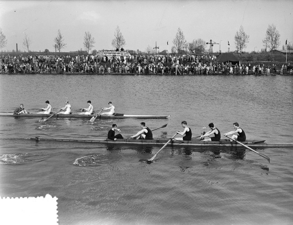 Varsity Amsterdam Rijnkanaal , G. F. Munter (stuur), Bestanddeelnr 907-1114