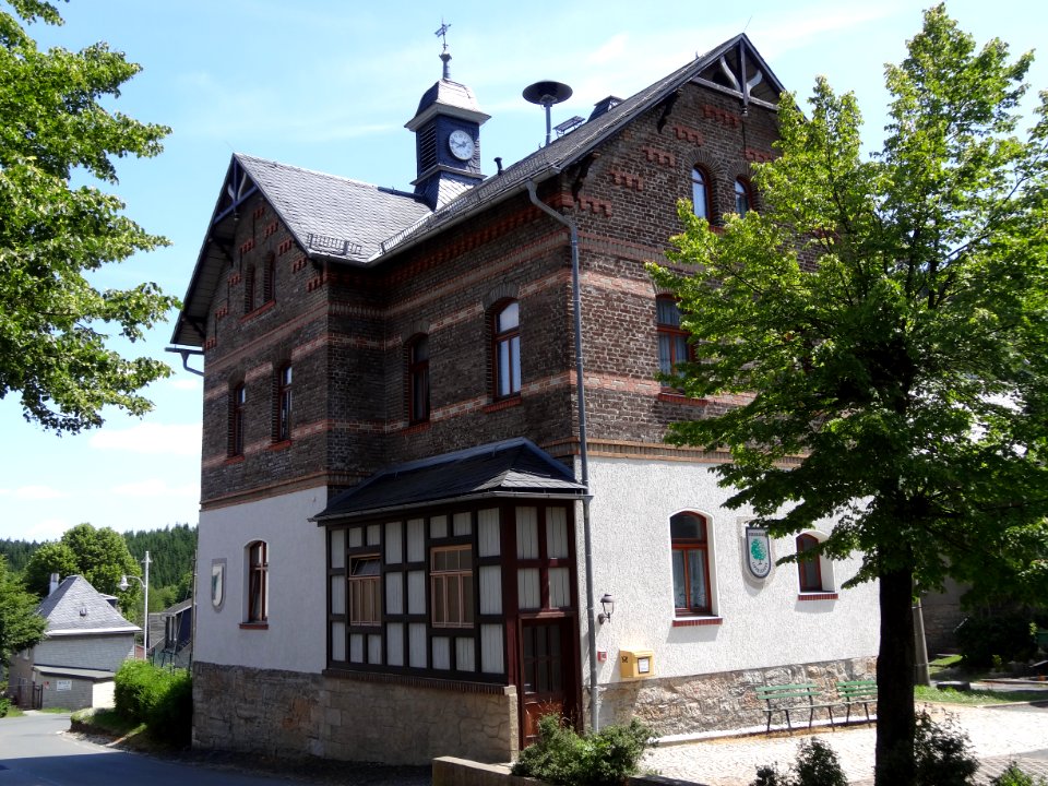 Vereinshaus in Lippelsdorf, Thüringen 1
