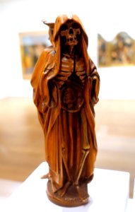 Vanitas, School of Conrad Meit, side 2, Germany, c. 1525, boxwood - Busch-Reisinger Museum, Harvard University - DSC01039