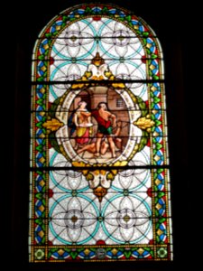 Vathiménil (M-et-M) église Saint-Jean-Baptiste, vitrail 03