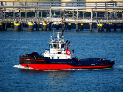 VB Hudson (tugboat, 2008), Calandkanaal pic2