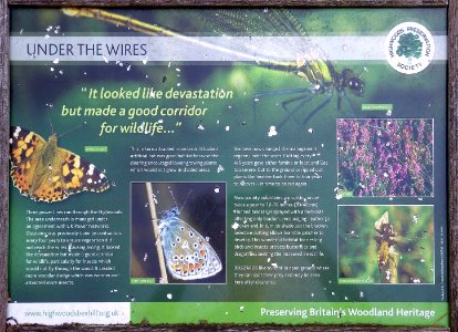Under the Wires Information Board, Highwoods, Bexhill-on-Sea
