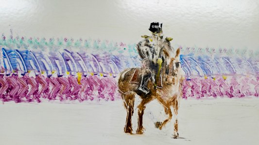 U3 Johnstraße Kunst Wandbild b