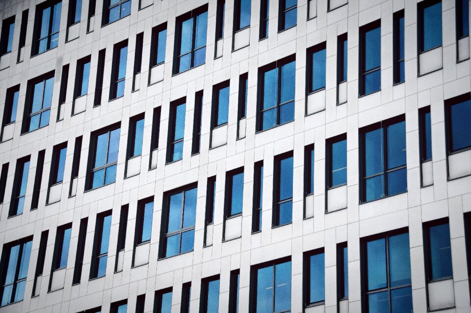 Facade window office