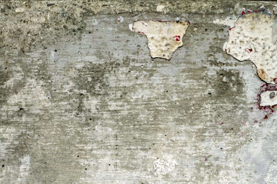Paint cracked dirty