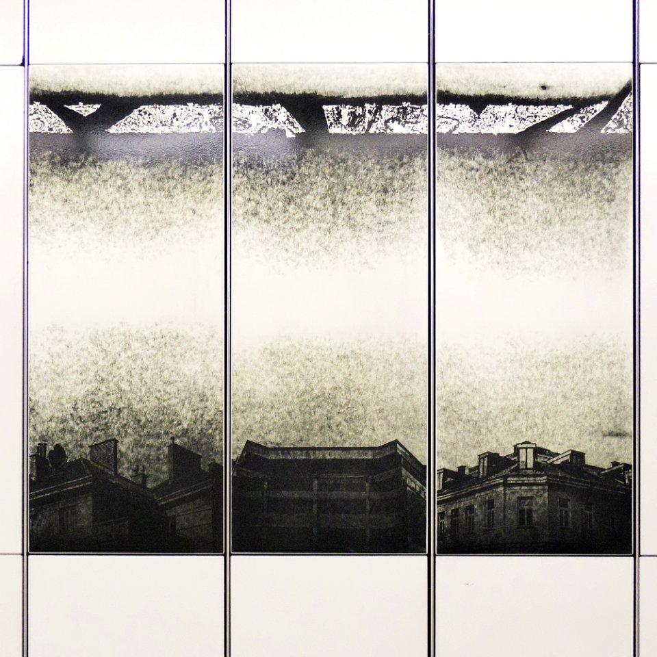 U3 Johnstraße Kunst Grafik g