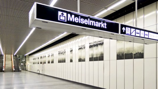 U3 Johnstraße Kunst Grafik b