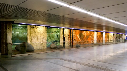 U3 Westbahnhof Kunst Installation a