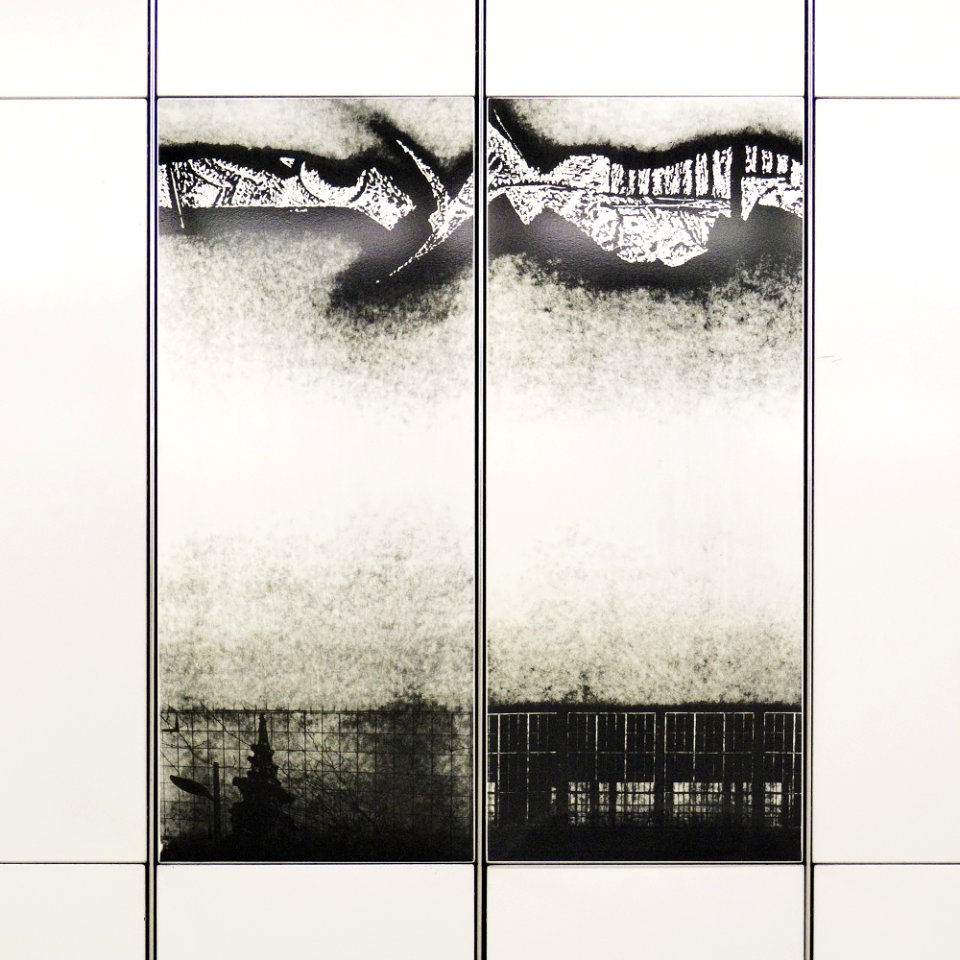 U3 Johnstraße Kunst Grafik d