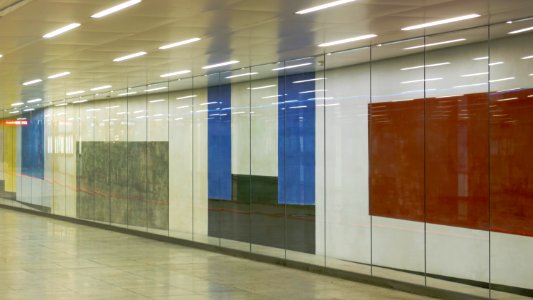U1 Karlsplatz Kunst Installation 02