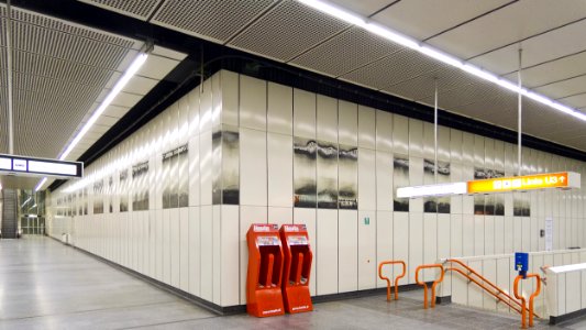 U3 Johnstraße Kunst Grafik c