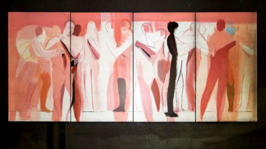 U3 Stubentor Kunst Wandbild 2 a