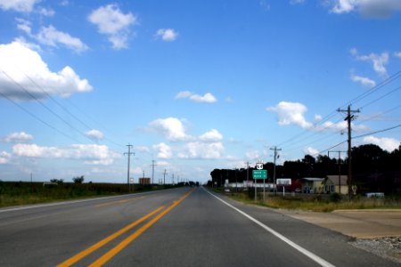US 64 in McCrory, Arkansas