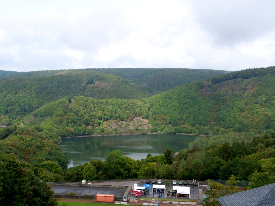 Urftsee from Vogelsang in September 2019 10