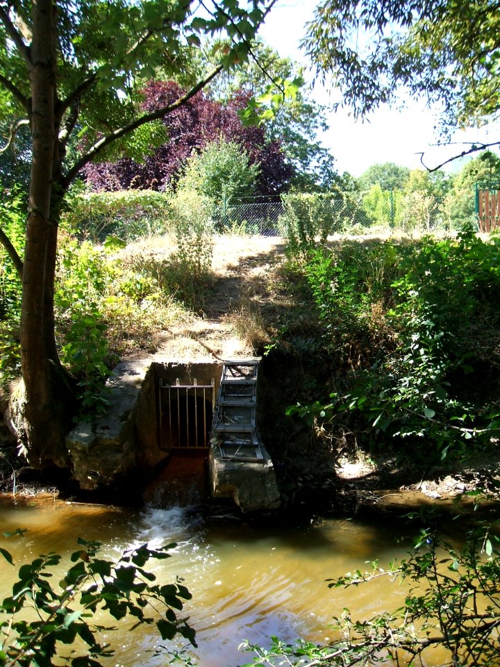 Usa Einmündung Badewasserkanal