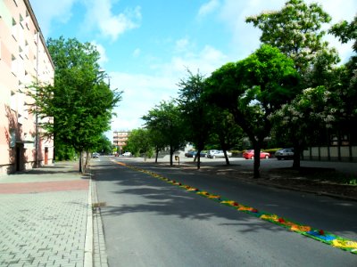 Ulica Ogrodowa w Raciborzu