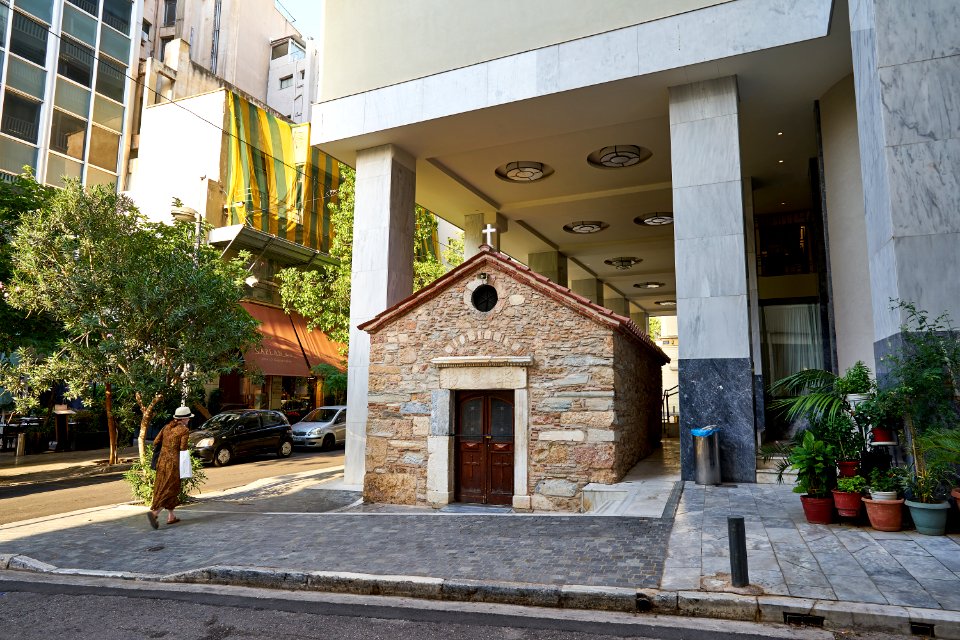 The Church of Agia Dynami on Pentelis Street on August 5, 2020