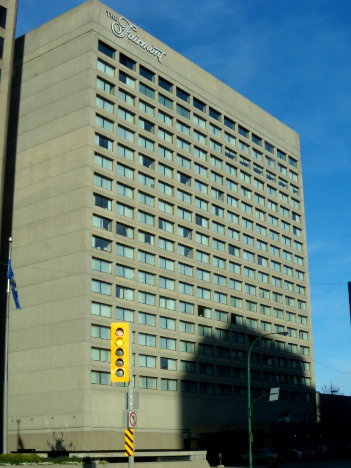 The Fairmont Hotel in Winnipeg, Manitoba
