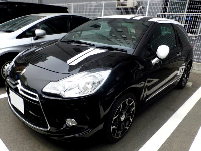 The frontview of Citroën DS3 Sports Chic