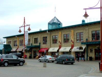 The Forks Market building in Winnipeg, Manitoba