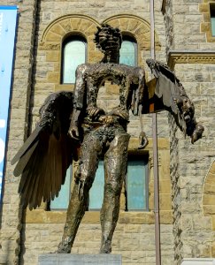 The Eye by David Altmejd, 2010-2011, bronze - Montreal Museum of Fine Arts - Montreal, Canada - DSC08634