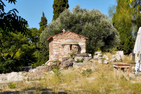 The Chapel of Saint George Alexandrinos on August 10, 2020
