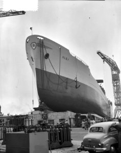 Tewaterlating tankschip Alby NDSM, Bestanddeelnr 908-0882