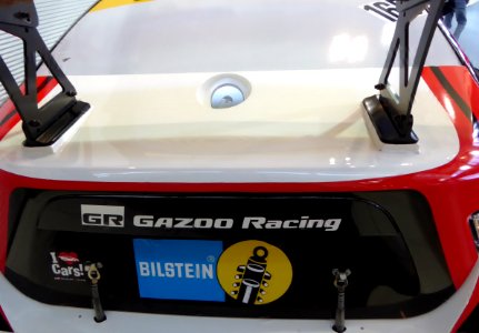 The fuel cap of No.165 GAZOO Racing 86