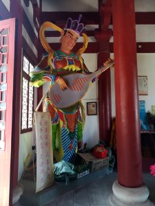 The eastern Dhṛtarāṣṭra, Lingsheng Temple