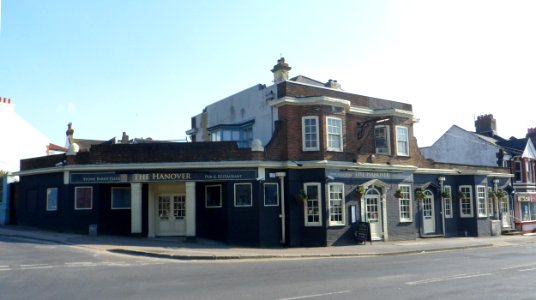 The Hanover Pub, Queen's Park Road, Queen's Park, Brighton (April 2013)