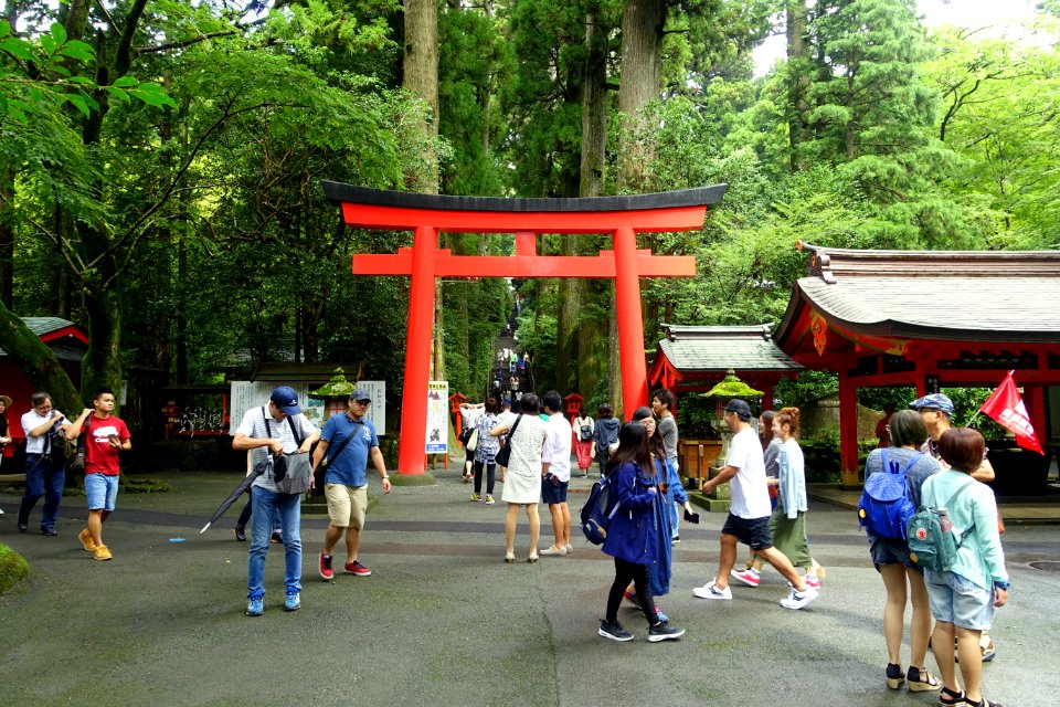 Torii - Hakone-jinja - Hakone, Japan - DSC05717