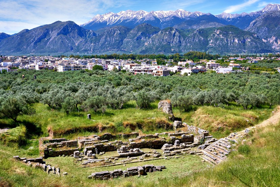 The Ancient Theatre of Sparta on May 15, 2019