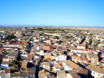 Tauste - vista desde la torre de la Iglesia de Santa María 2