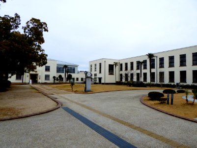 The old school building of Toyosato Elementary School