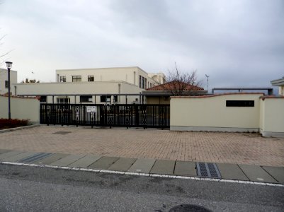 The school gate of Toyosato Elementary School at 29th December 2014 (1)